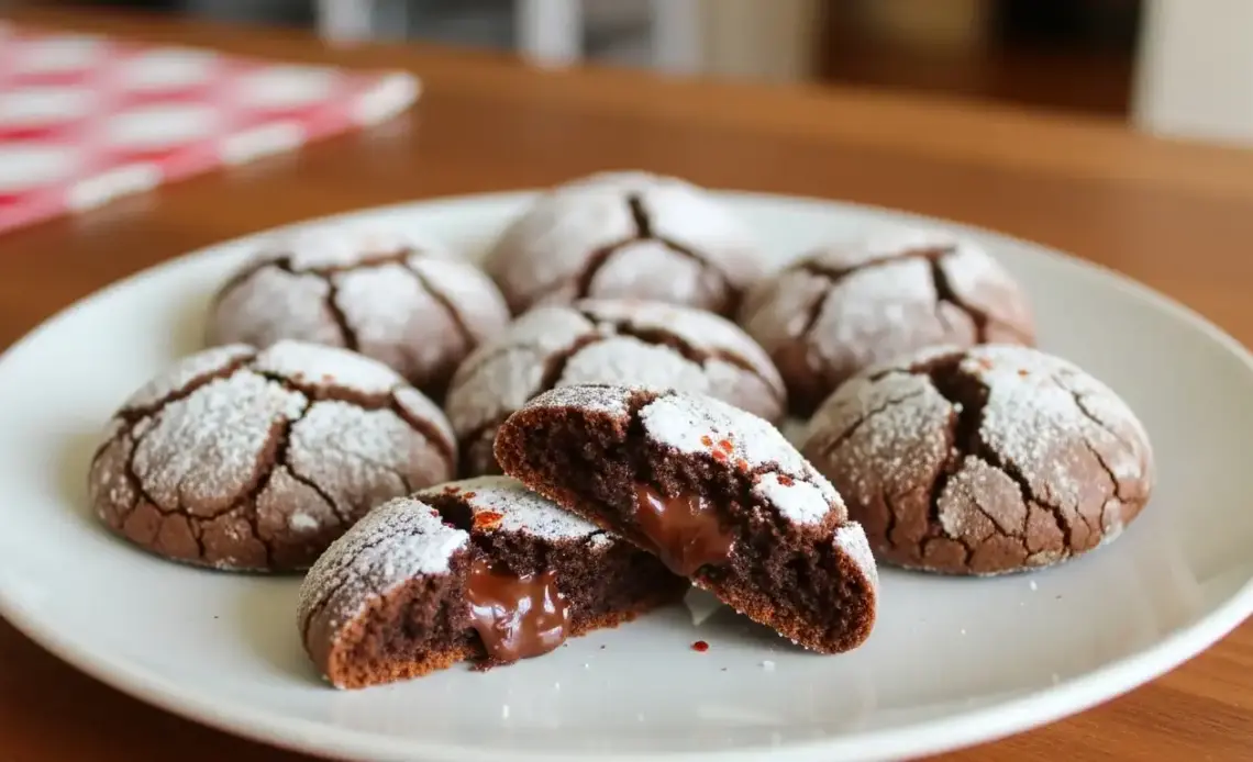 Mexican Hot Chocolate Cookies