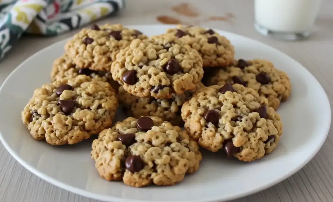Rice Krispie Chocolate Chip Cookies