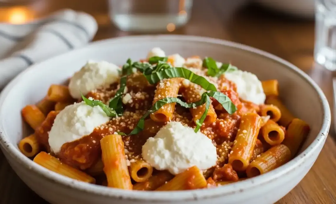 Tomato Ricotta Pasta