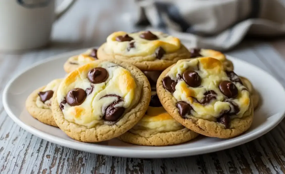 cheesecake chocolate chip cookies