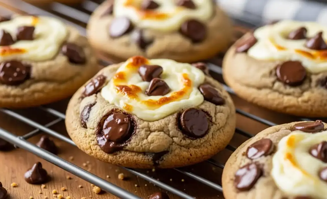 chocolate chip cream cheese cookies
