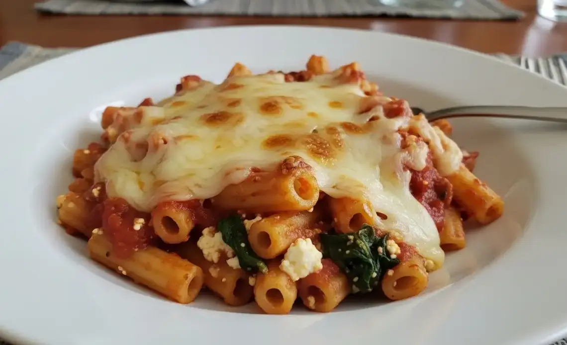 Vegetarian Baked Ziti